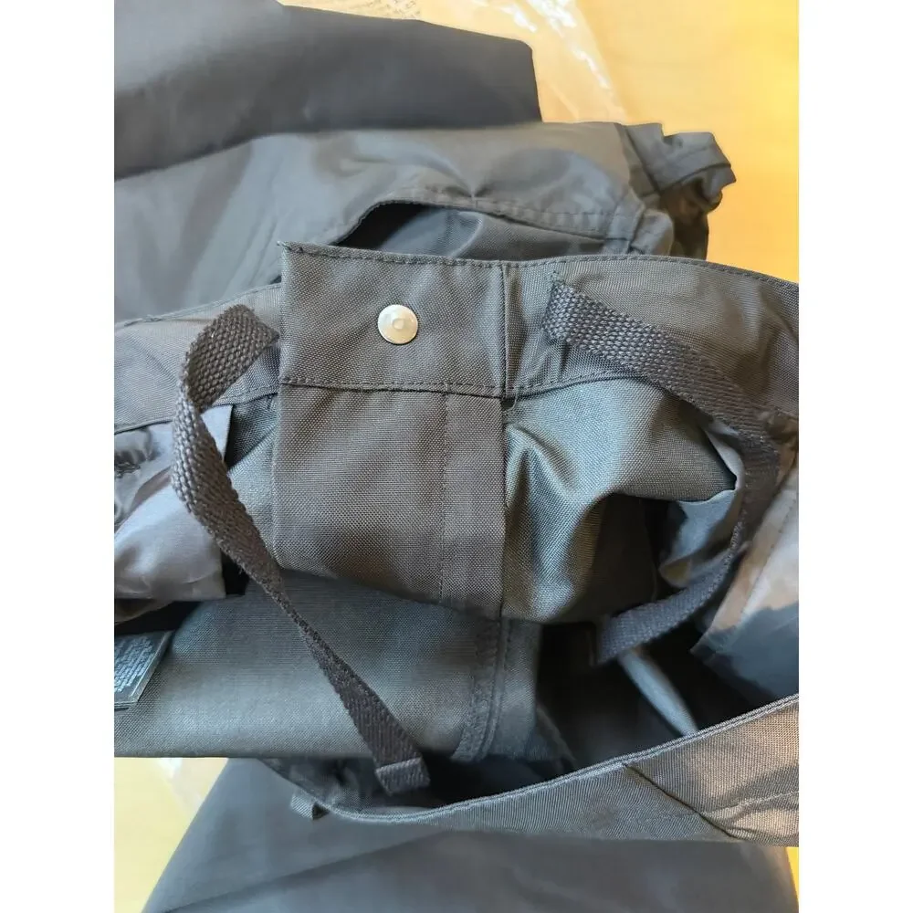 Yeezy Gap Cordura Cargo Pant Black Utility Drawstring Waist Kanye West NWT